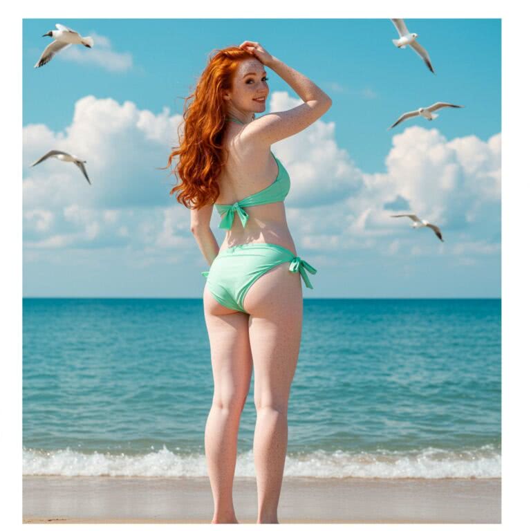 Wakacyjna euforia – radość opalania w bikini