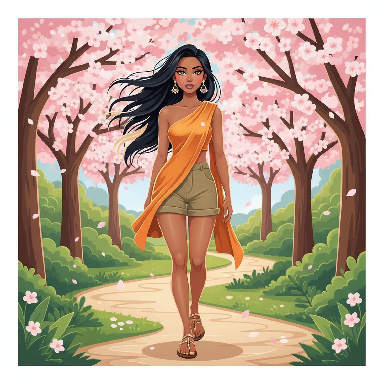 Ilustracja poglądowa w kategorii Kobieta i Moda - Seksowne Stylizacje