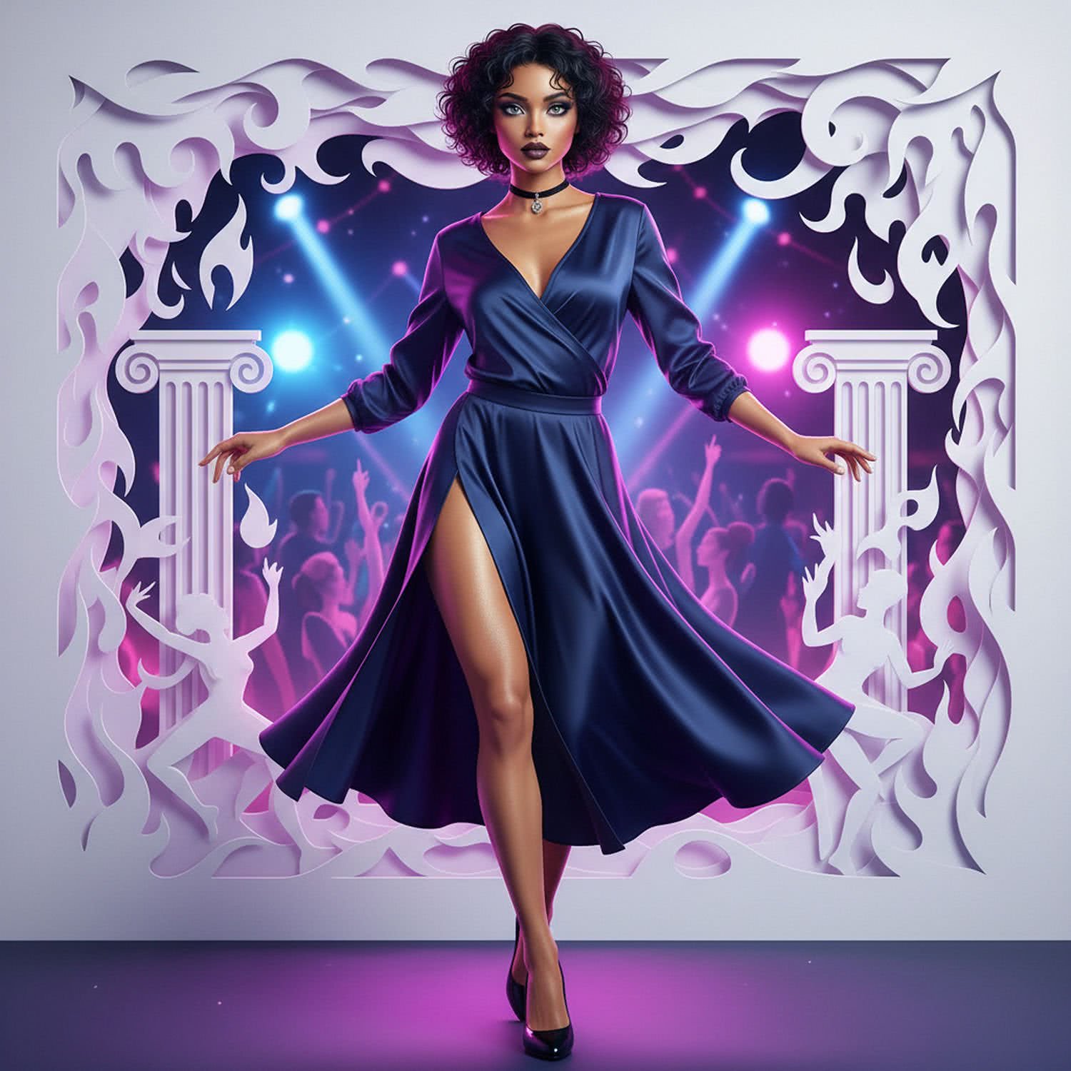 Ilustracja poglądowa w kategorii Kobieta i Moda - Seksowne Stylizacje