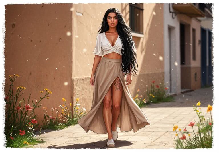 Wiosenny ogień w lekkim powiewie – jak hiszpańska pasja budzi modę do życia