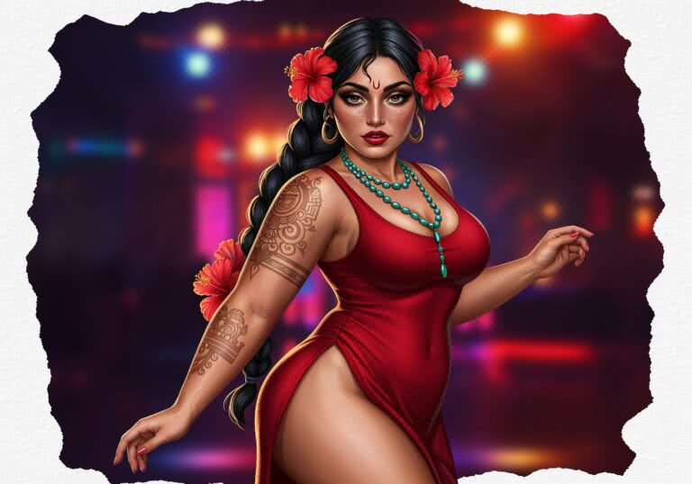 Nocne Rytuały Pasji – Jak Czerwona Elegancja Odkrywa Klepsydrowe Tajemnice