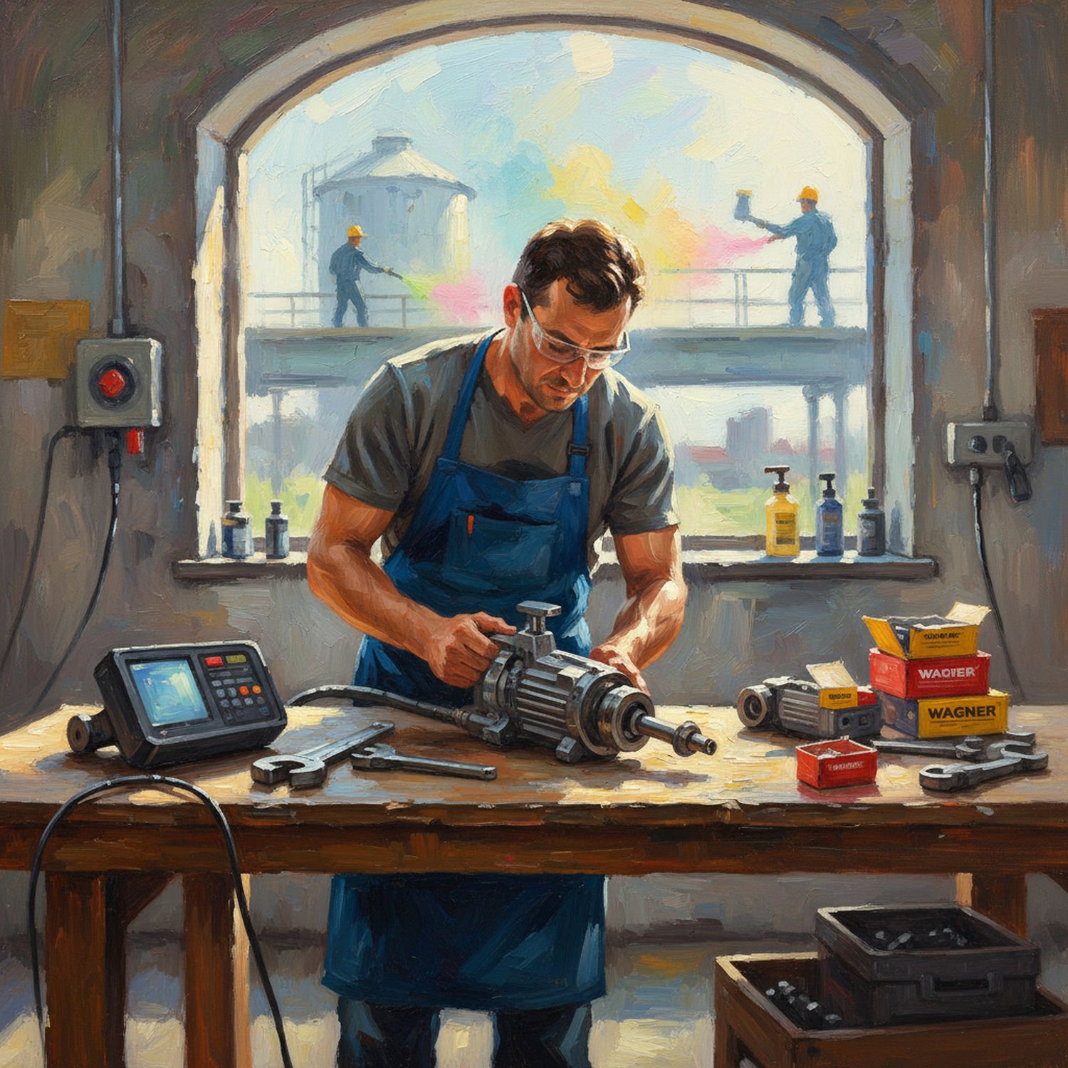 Ilustracja poglądowa Przemysłowe Agregaty Melarskie