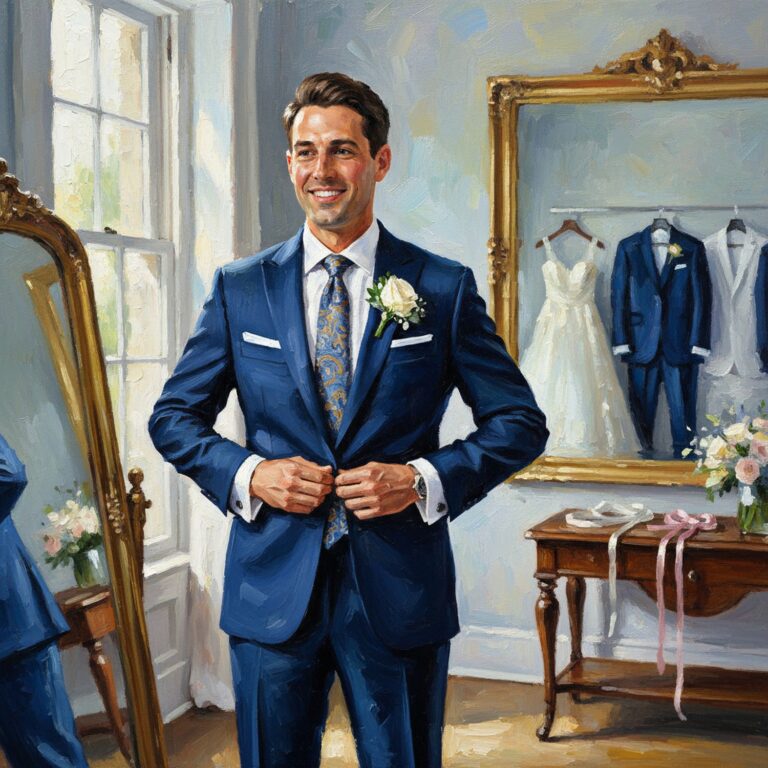 Sekrety eleganckiego garnituru ślubnego – jak pan młody może olśnić w wielkim dniu