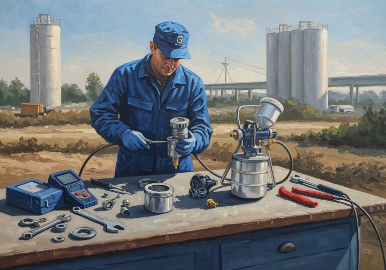 Profesjonalny serwis agregatów malarskich w Małopolsce – autoryzowany warsztat dla precyzyjnych napraw