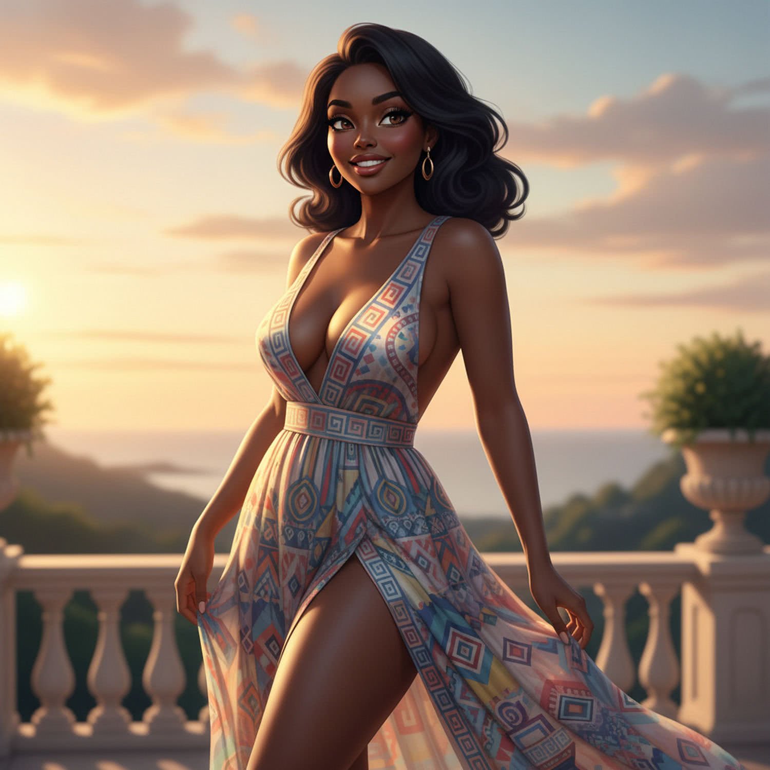 Ilustracja poglądowa w kategorii Kobieta w Bikini