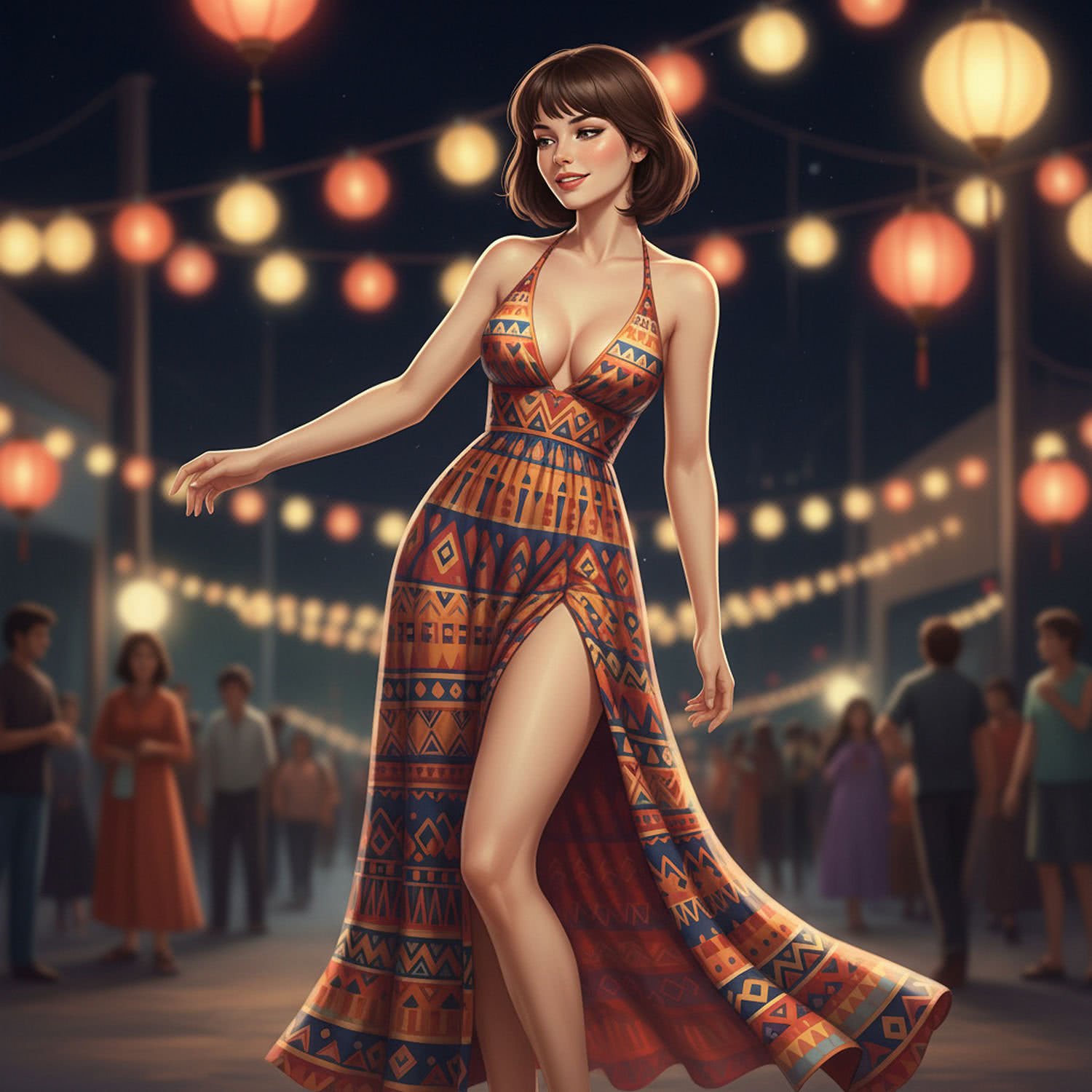 Ilustracja poglądowa w kategorii Kobieta w Bikini