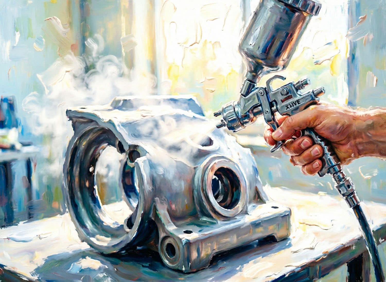 Ilustracja poglądowa Przemysłowe Agregaty Malarskie